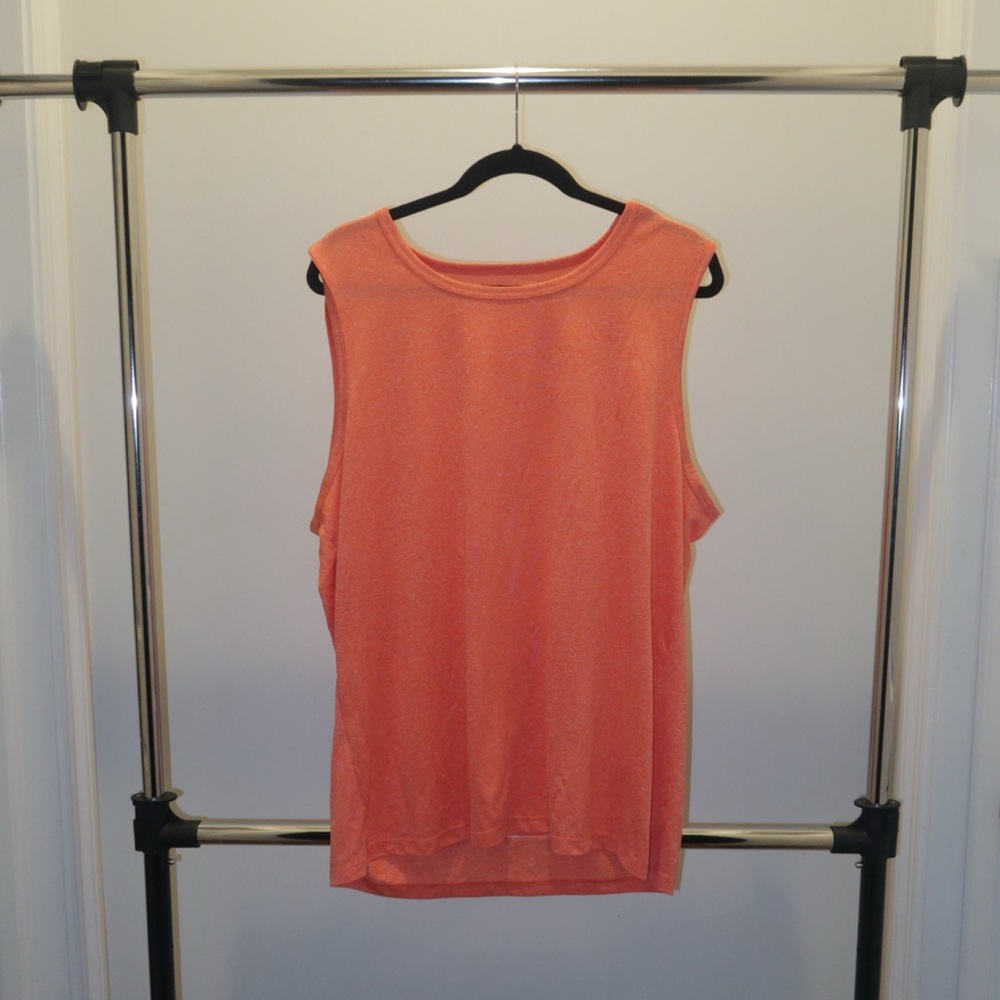 Z By Zella Men's Orange Tank Top